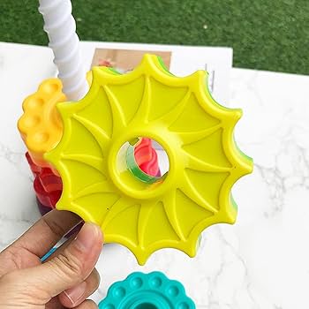 知育玩具 JUNE Amazon | GUOOL レインボースタッカー、スピンアゲイン 赤ちゃん